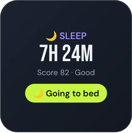 Sleep widget